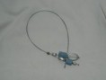 Collier bleu clair